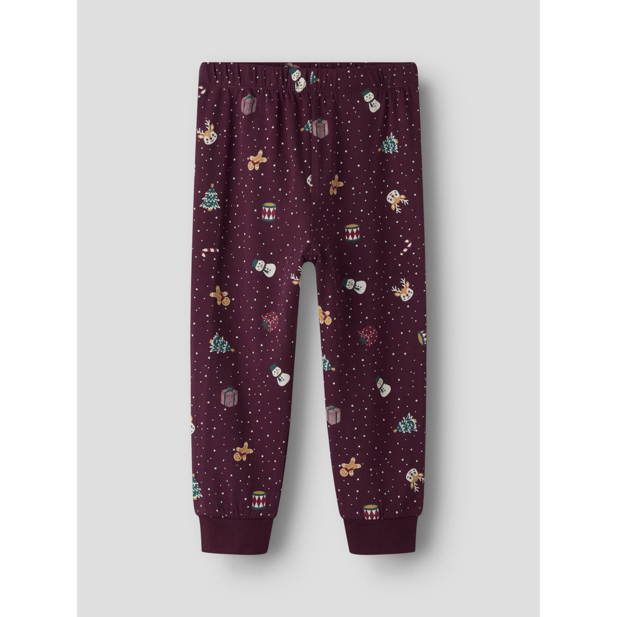 Name It Burgundy Christmas Nmnvismas Ls Natsæt