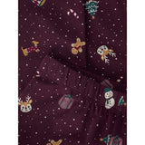 Name It Burgundy Christmas Nmnvismas Ls Natsæt