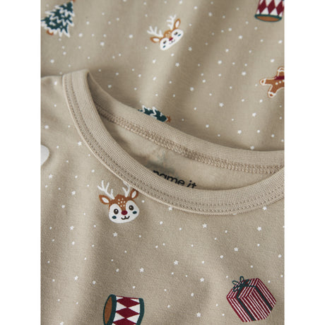 Name It Pure Cashmere Christmas Nmfvismas Ls Natkjole