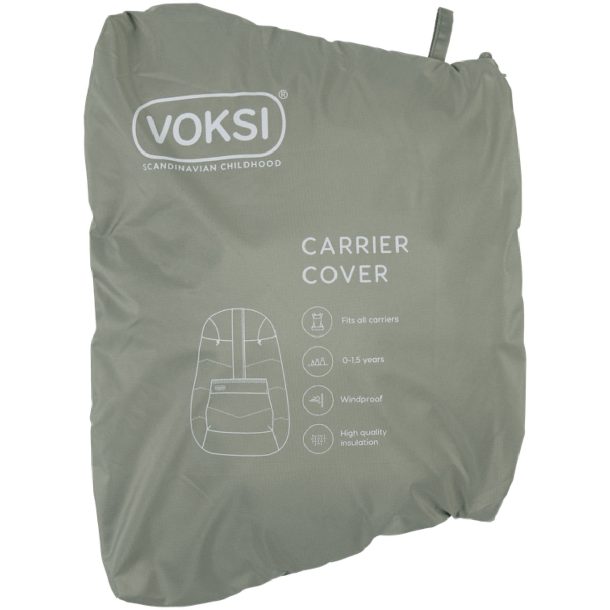 Voksi® Carrier Cover Meadow Green Solid