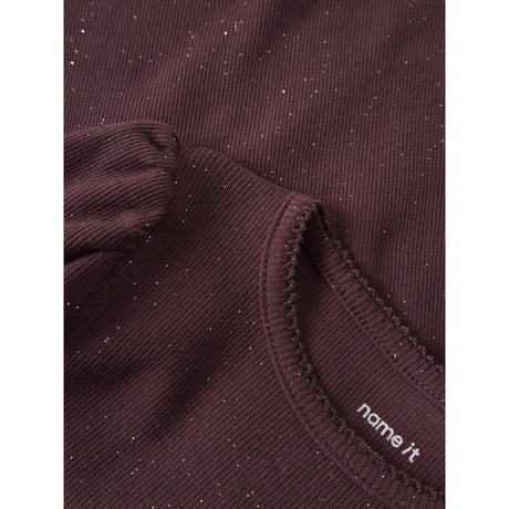 Name It Catawba Grape Nmfrosally Ls Slim Top