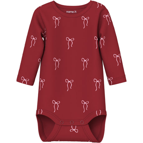 Name It Red Dahlia Nbfratia Ls Body Box