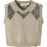 Lil'Atelier White Pepper Mulled Basil Nbmronan Strik Vest Lil