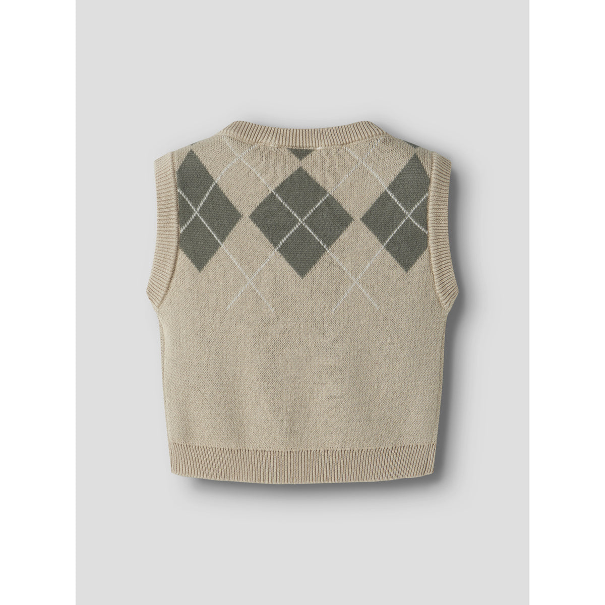 Lil'Atelier White Pepper Mulled Basil Nbmronan Strik Vest Lil