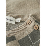 Lil'Atelier White Pepper Mulled Basil Nbmronan Strik Vest Lil