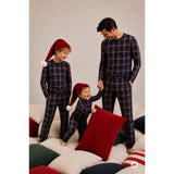 The New Navy Blazer Check Tnholiday Tartan Natsæt