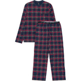 The New Navy Blazer Check Tnholiday Tartan Voksen Night Sæt