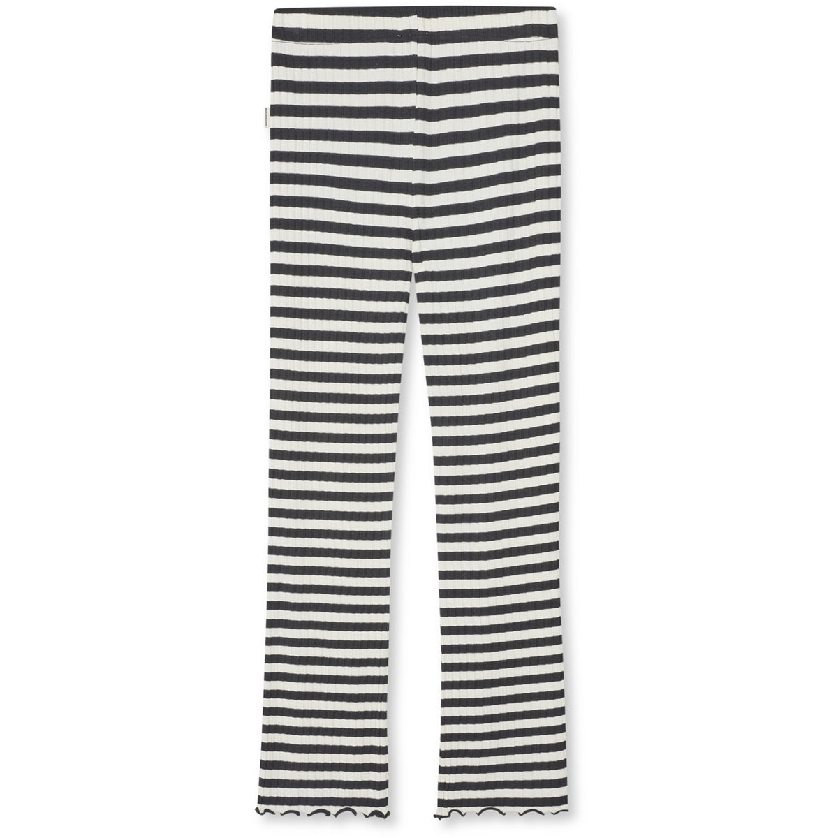 Mads Nørgaard 5x5 Classic Stripe Lala Leggings Black/Vanilla Ice