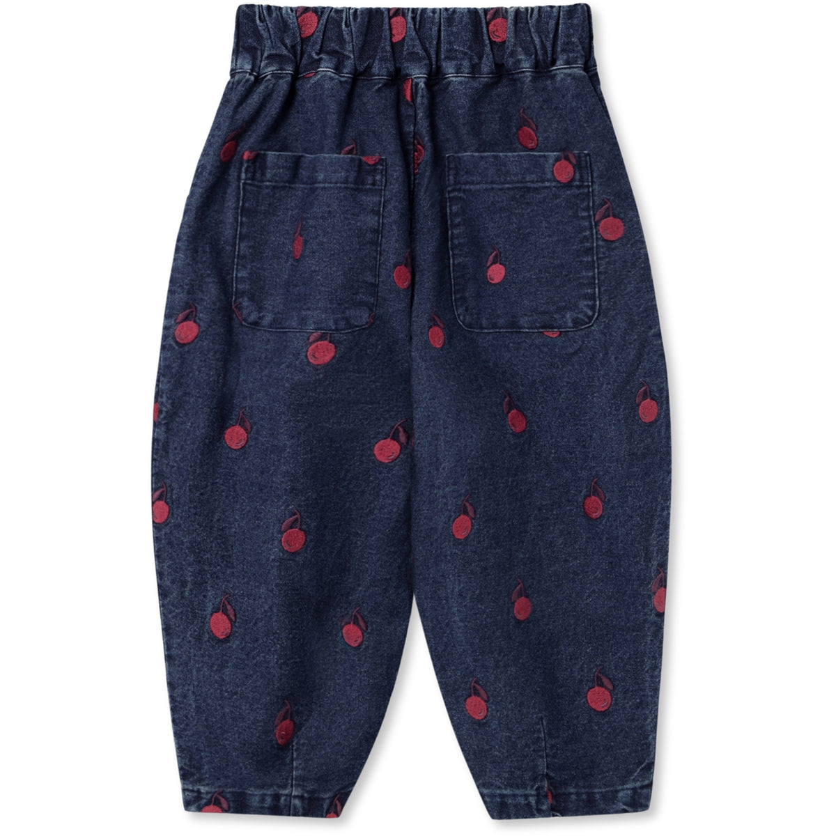 Fliink Dark Denim Blue Donna Embr. Denim Bukser