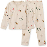 LIEWOOD Holiday / Sandy Wilhelm Grow Printed Pyjamas Sæt
