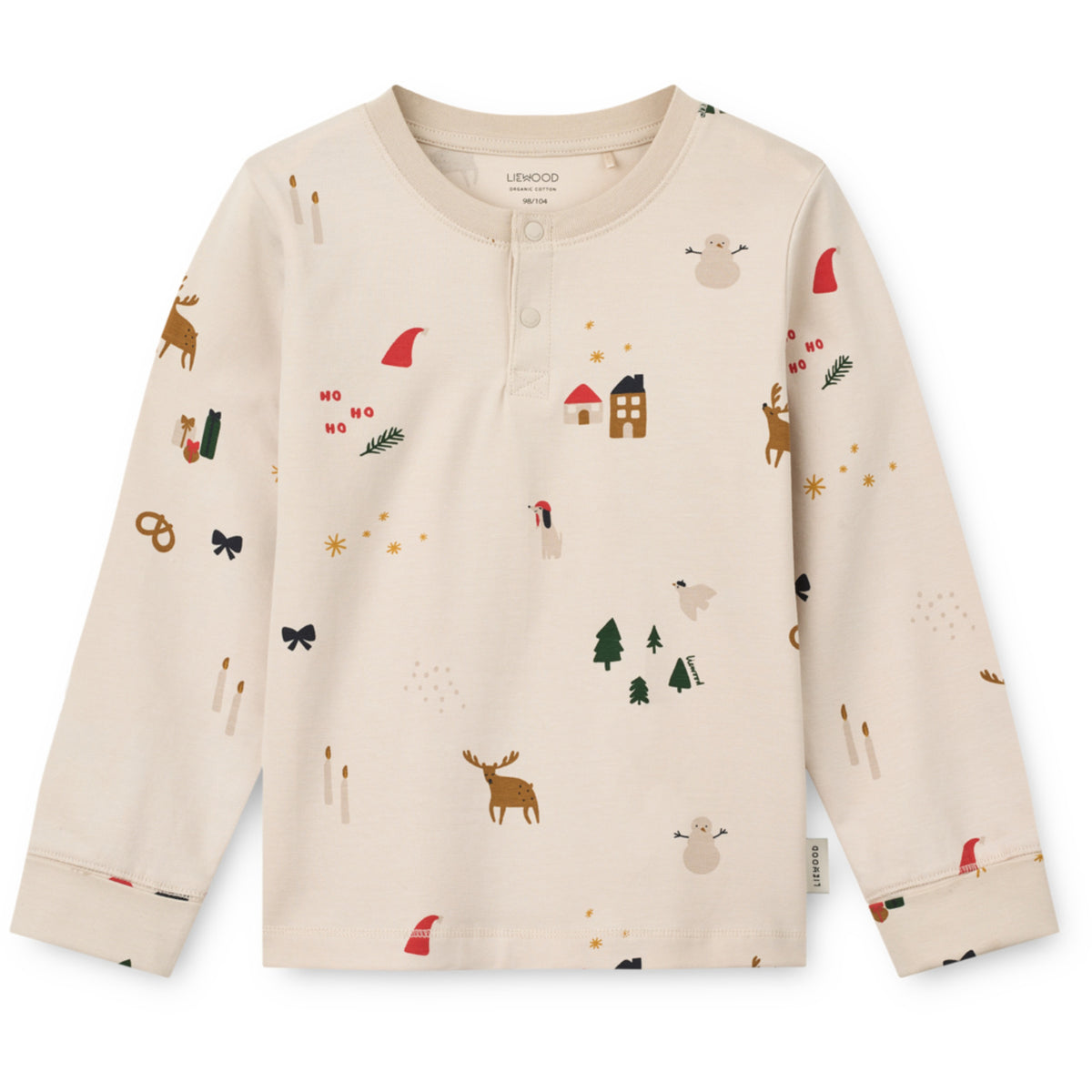 LIEWOOD Holiday / Sandy Wilhelm Grow Printed Pyjamas Sæt