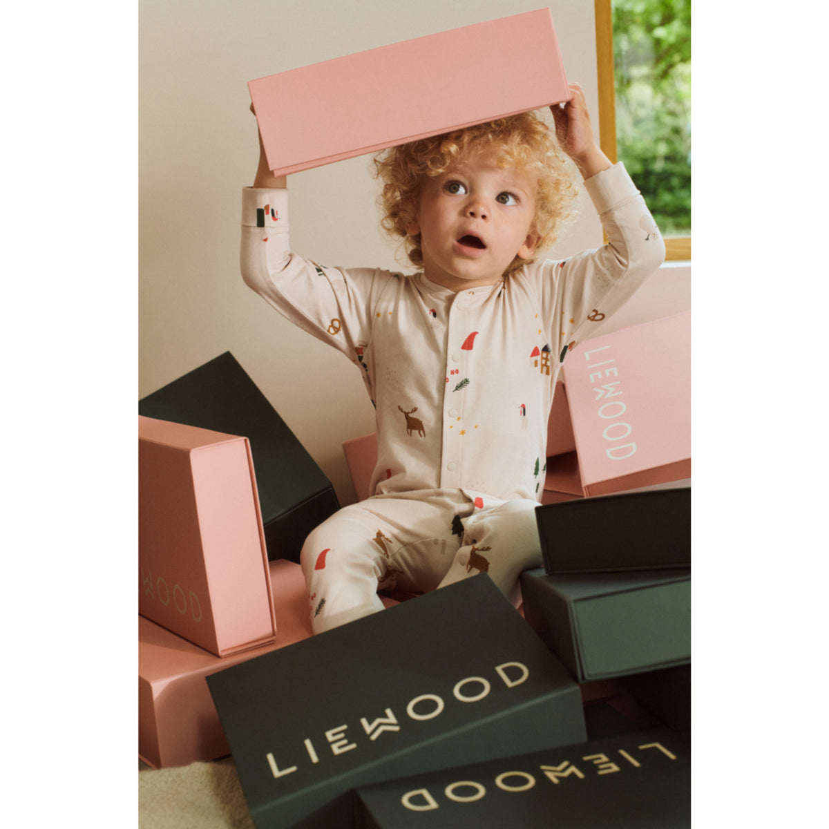 LIEWOOD Holiday / Sandy Birk Grow Printed Pyjamas Buksedragt