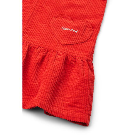 LIEWOOD Apple Red Arabella Corduroy Kjole