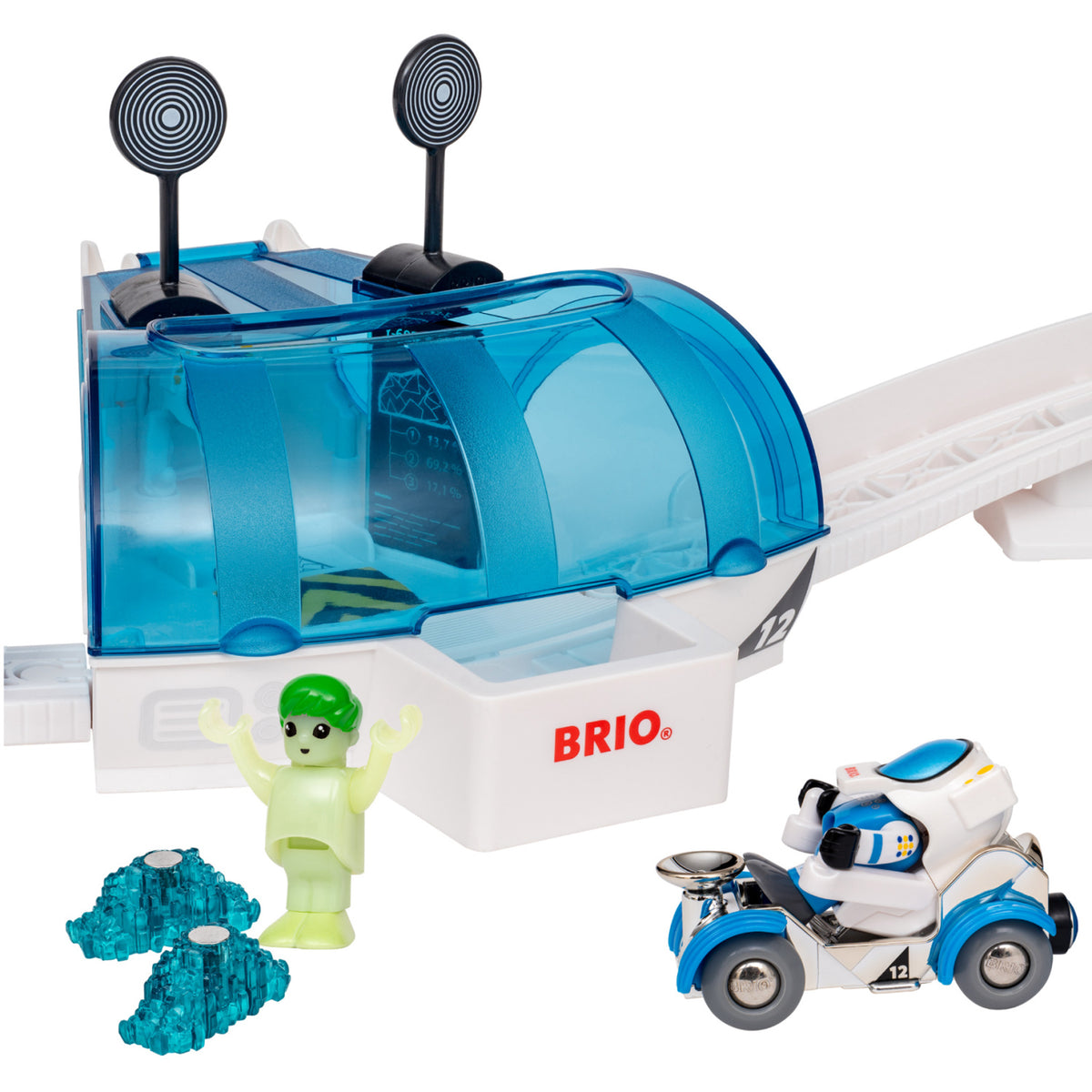 BRIO® 36155 Togbane-sæt Rumstation