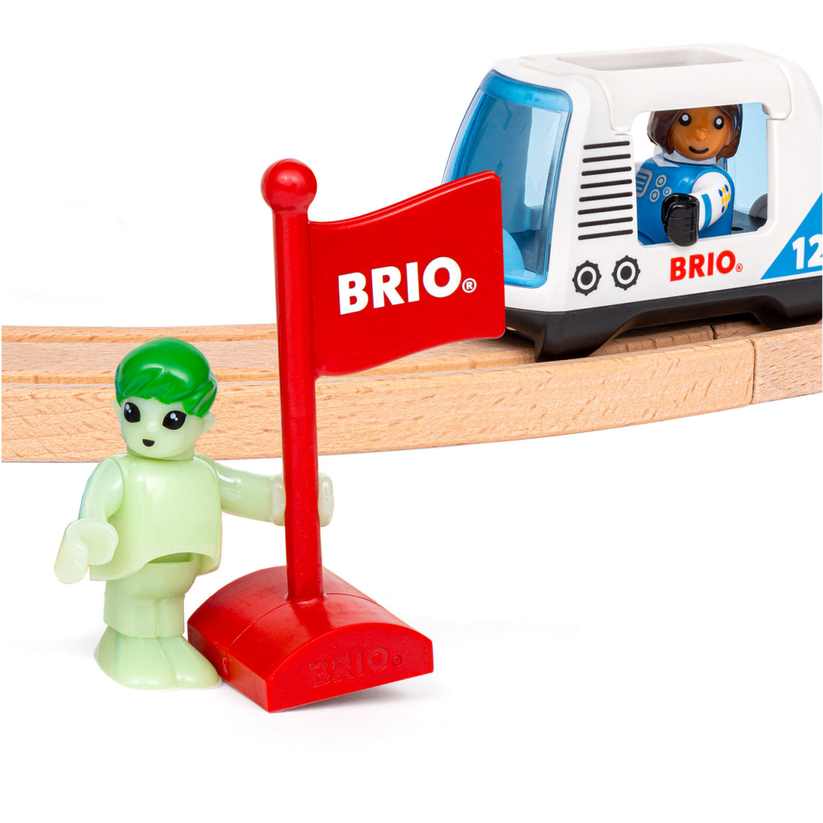 BRIO® 36155 Togbane-sæt Rumstation