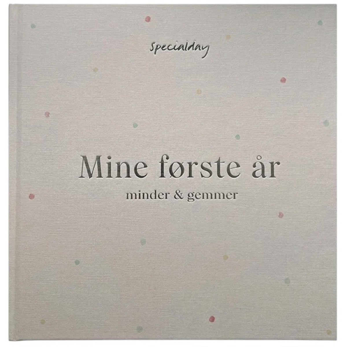 Specialday Mine Første År - Med Prikker - Beigegrøn