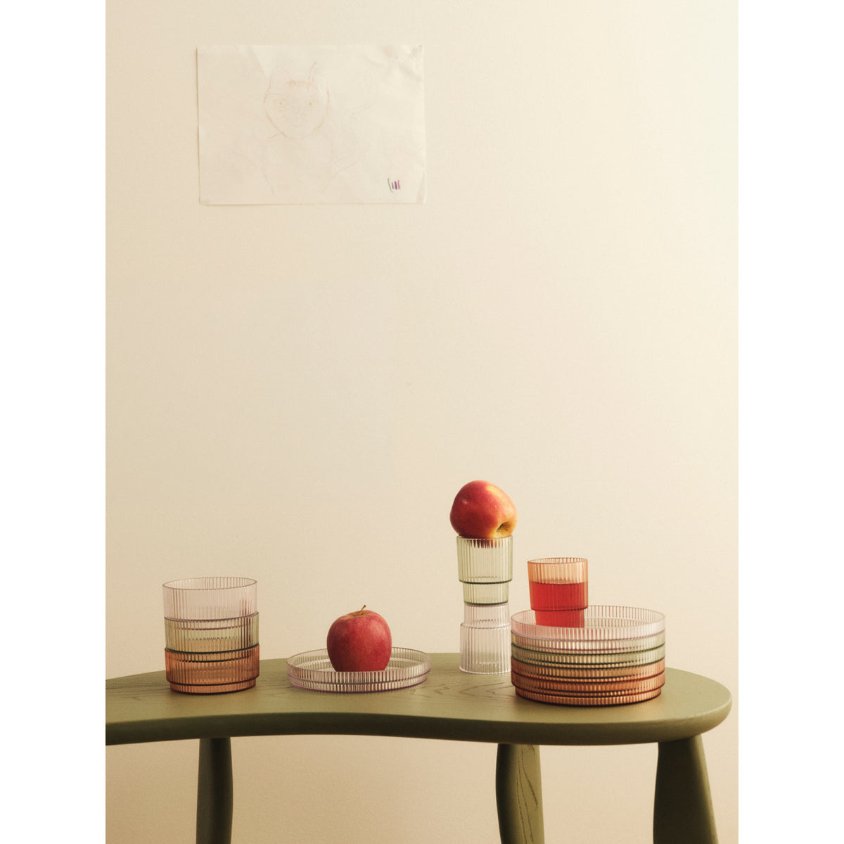 Ferm Living Elm Green Feve Kids Skrivebord
