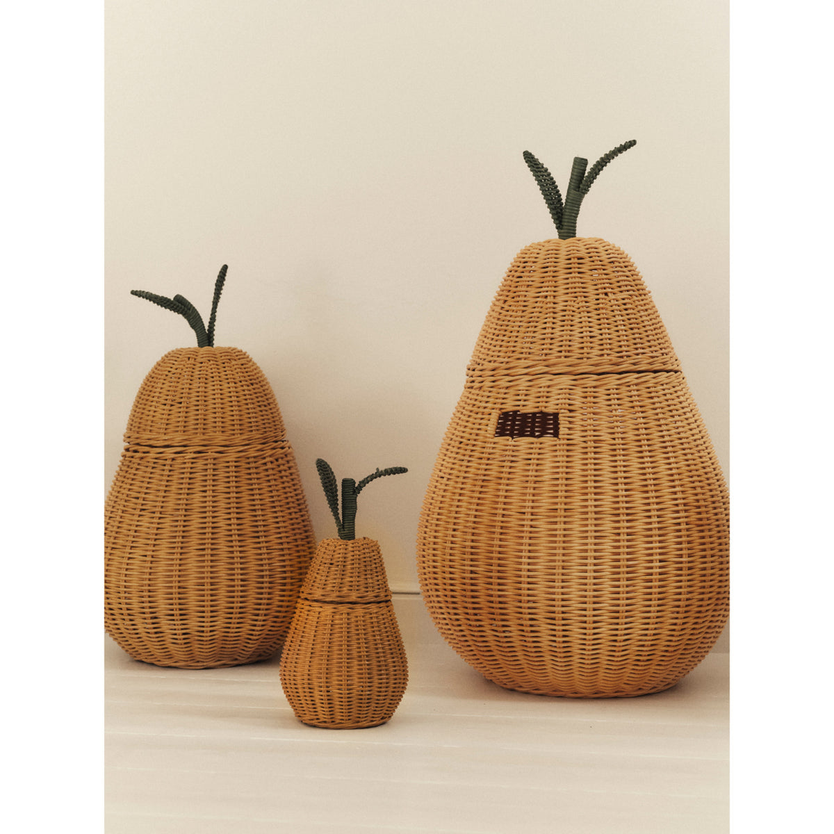 Ferm Living Natural Pear Flettet Opbevaring Ekstra Large