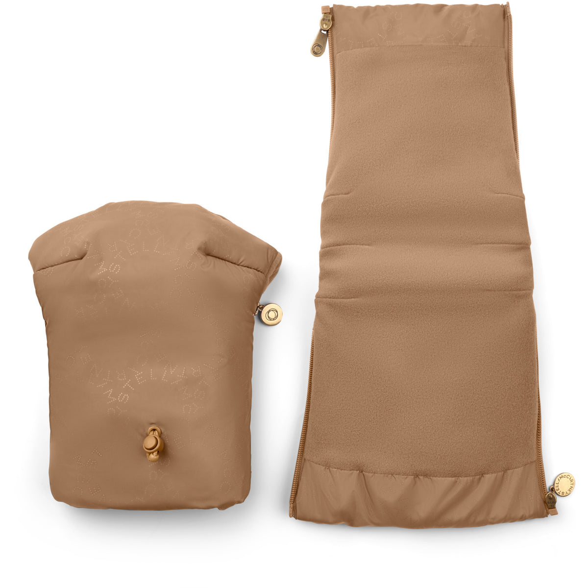 Bugaboo X StellaMcCartney Mittens Tobacco Brown