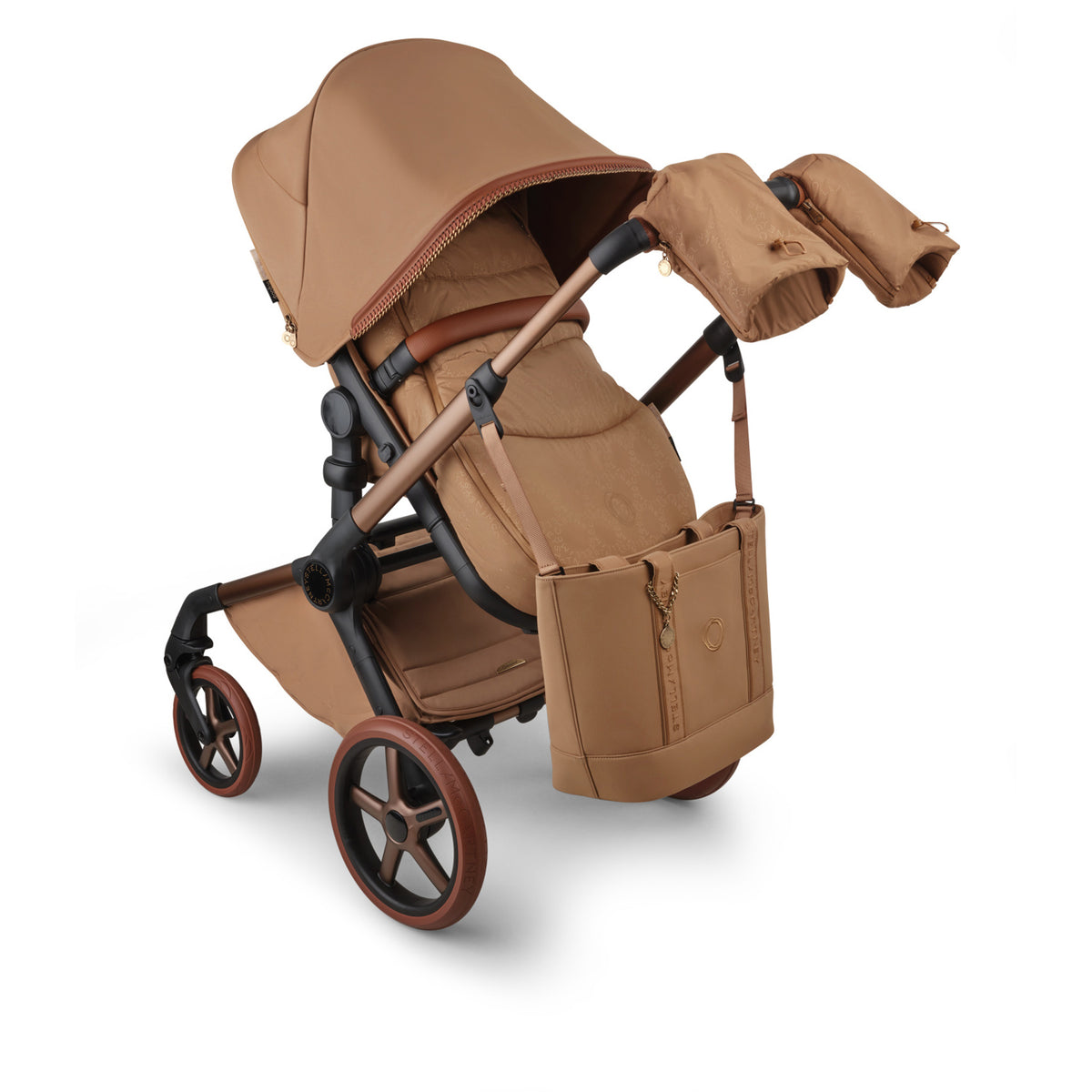 Bugaboo X StellaMcCartney Mittens Tobacco Brown