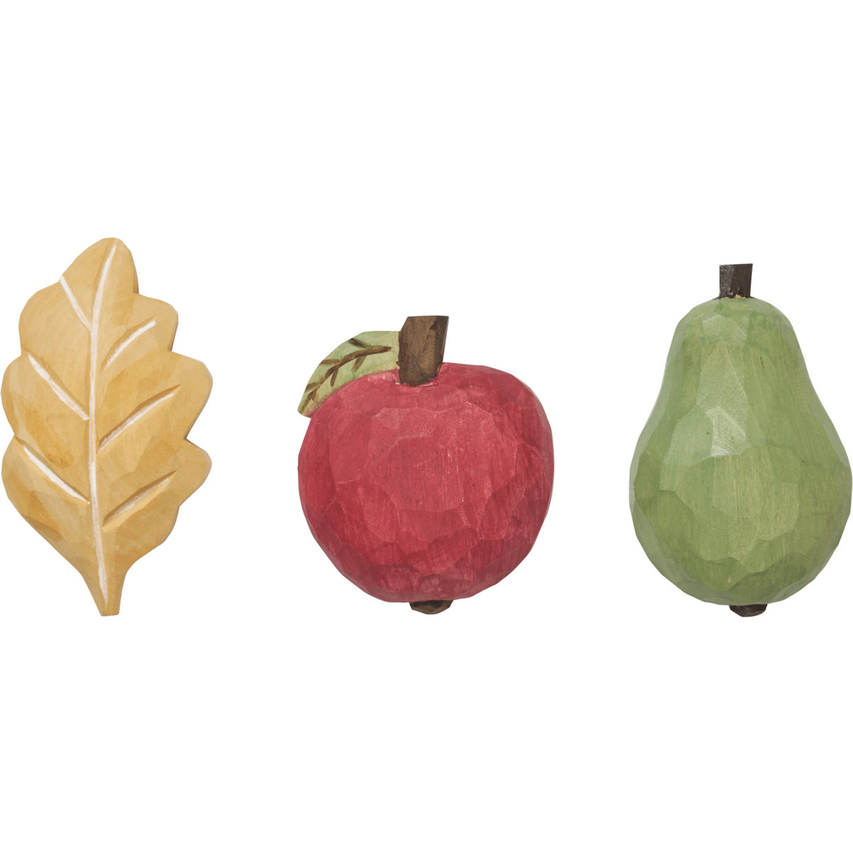Ferm Living Multi Forest Hand-carved Magnets 3 Pak