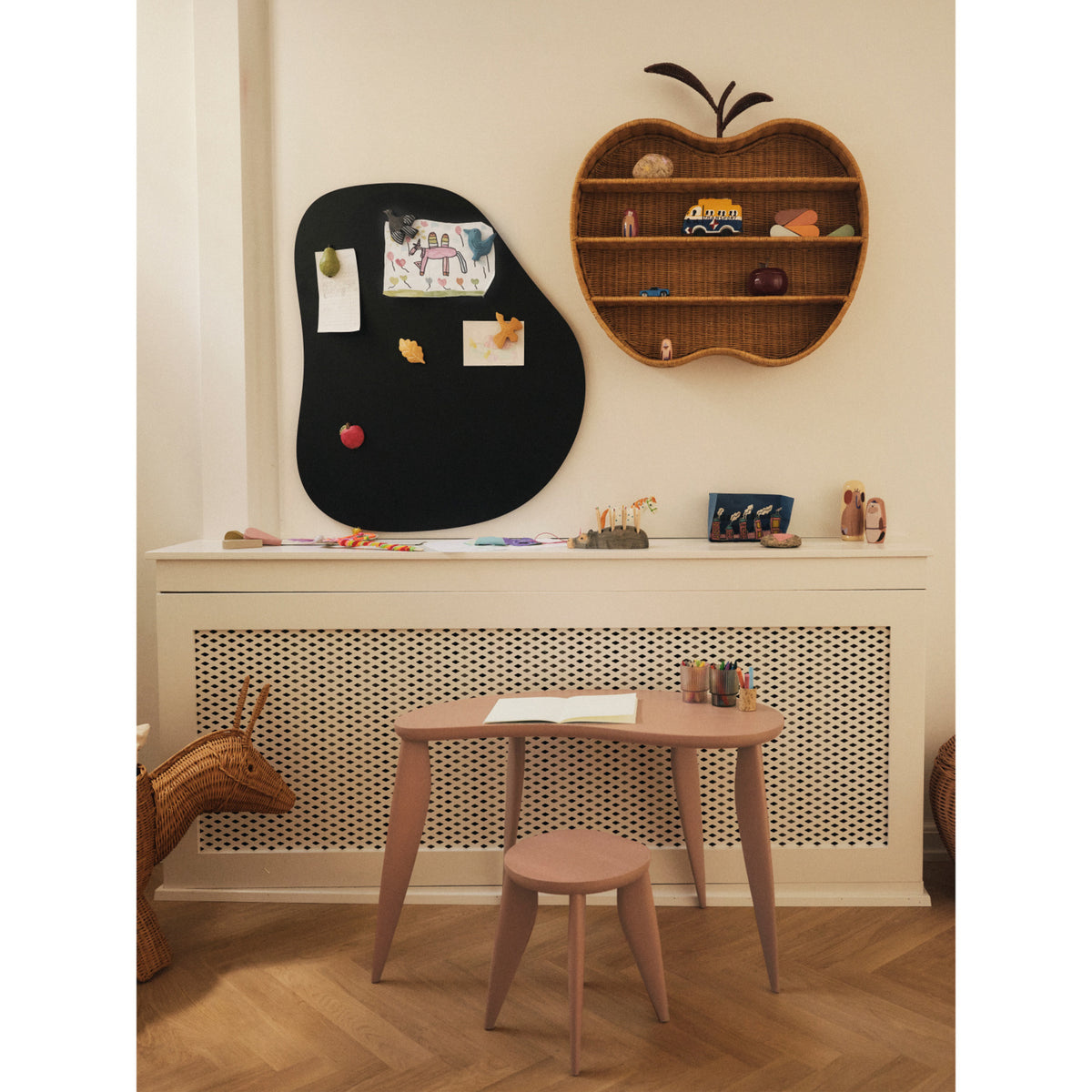 Ferm Living Rose Feve Kids Taburet