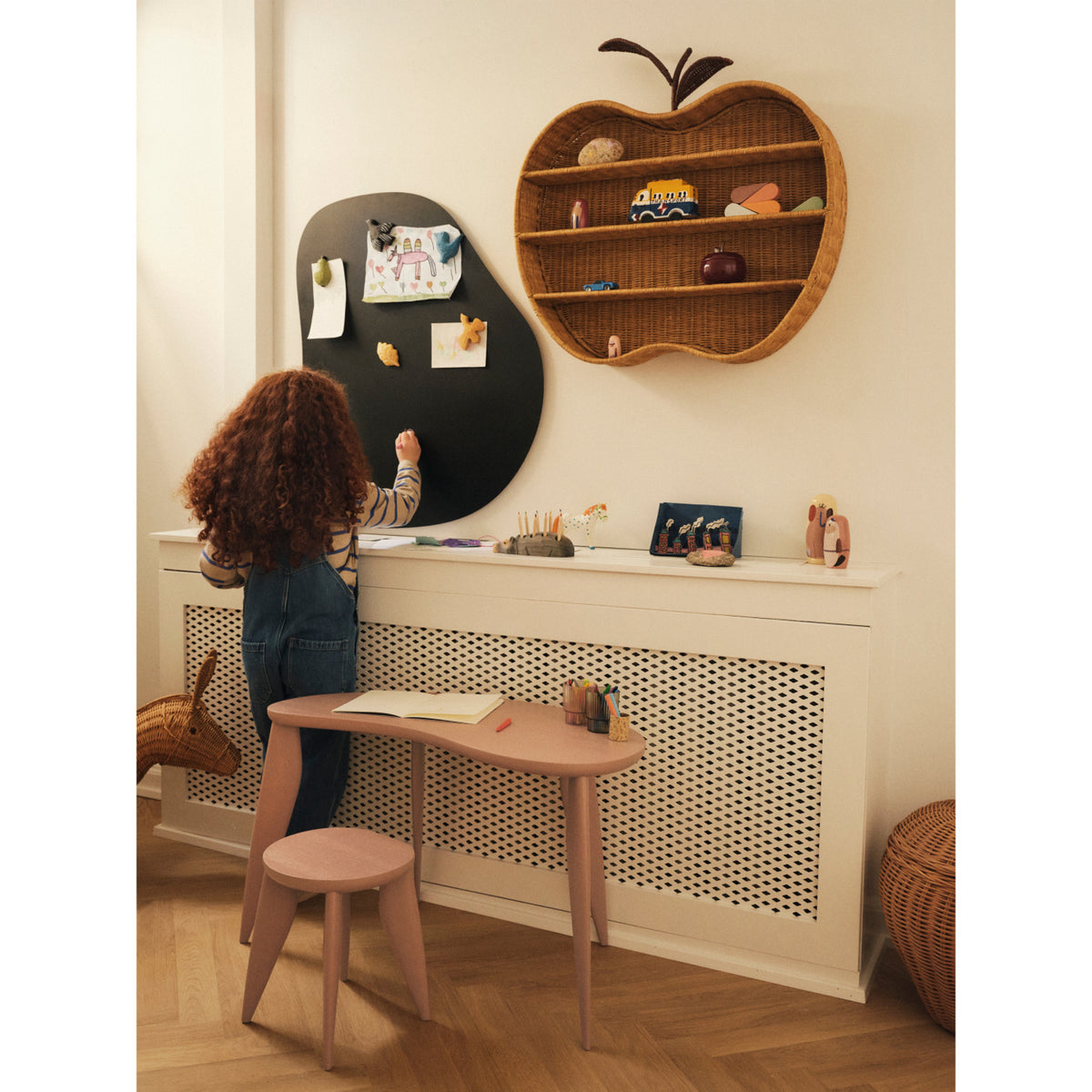 Ferm Living Rose Feve Kids Taburet