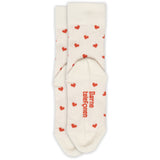 Mp Danmark x Børns Vilkår Cream Heart Strømper - 2-pack