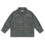 Konges Sløjd Laurel Blue Check Cara Ls Skjorte Gots