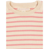 Konges Sløjd Peony Butter Stripe Buma Strik Sweater Gots