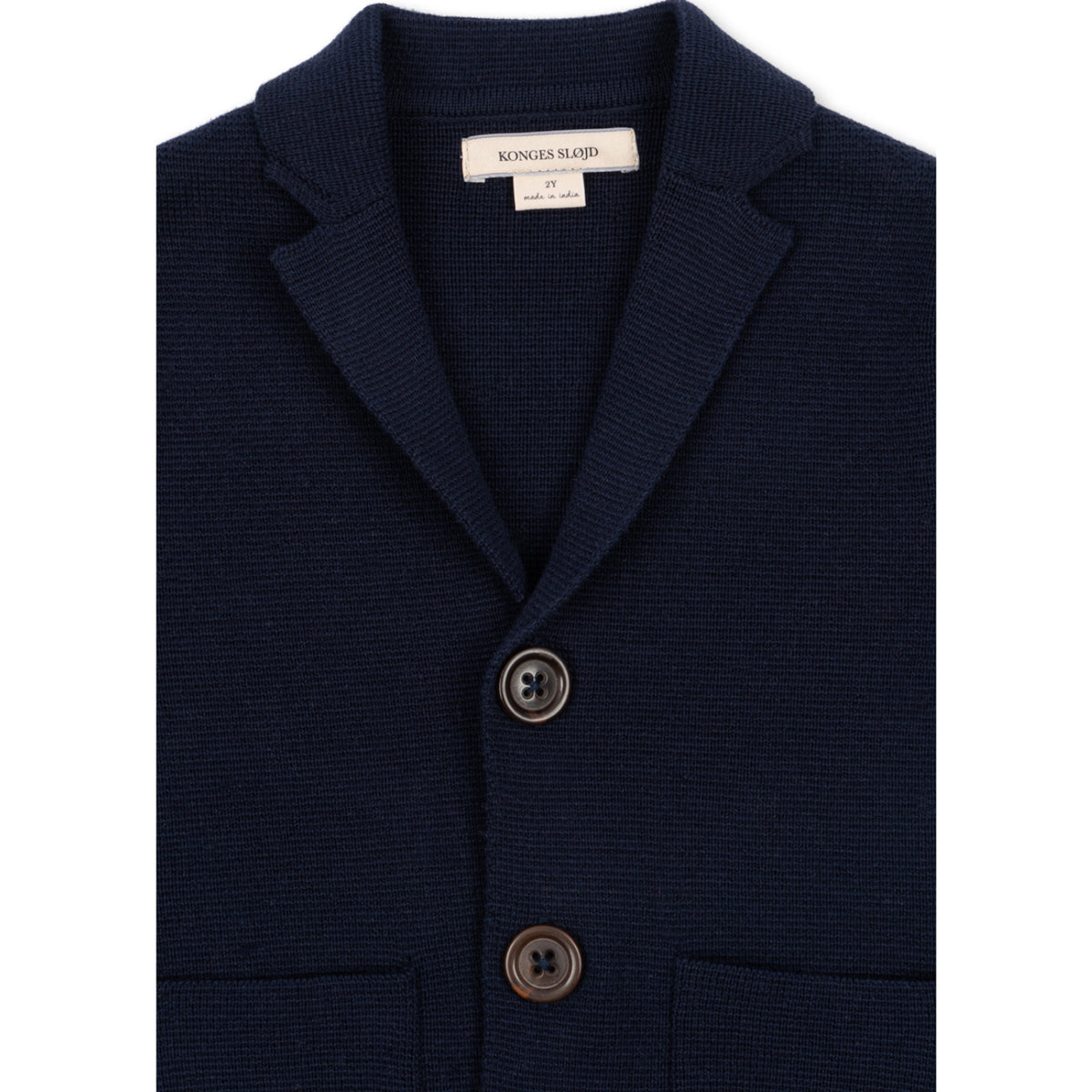 Konges Sløjd Dark Navy Gabriel Strikket Blazer Gots