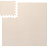 That's Mine Soft Beige Aiva Skum Leg Mats Square