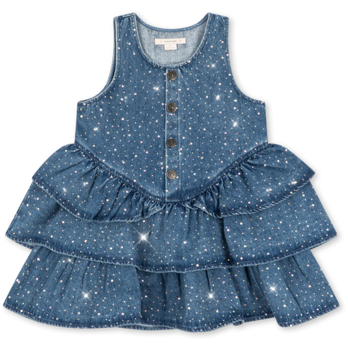 Konges Sløjd Denim Sparkle Elba Sparkle Kjole Gots