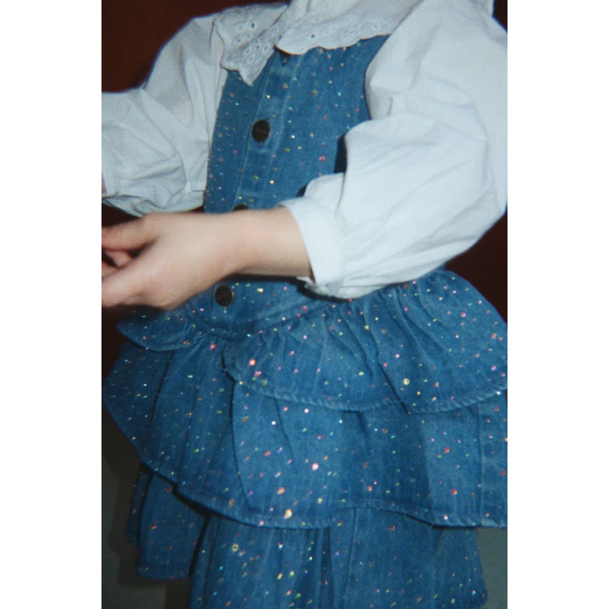 Konges Sløjd Denim Sparkle Elba Sparkle Kjole Gots
