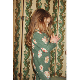Konges Sløjd Deer Diary Green Basic Blouse/Pants Sæt Gots