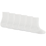 LACOSTE Blanc 6Pk Crew Strømper