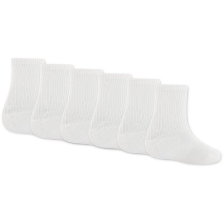 LACOSTE Blanc 6Pk Crew Strømper