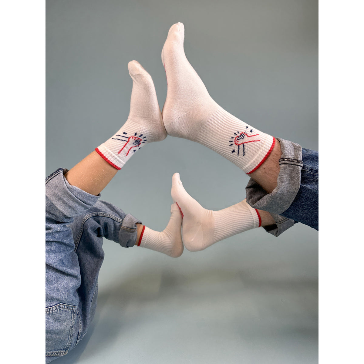 Mp Danmark x Børns Vilkår Snow White Hands Strømper - 2-pack