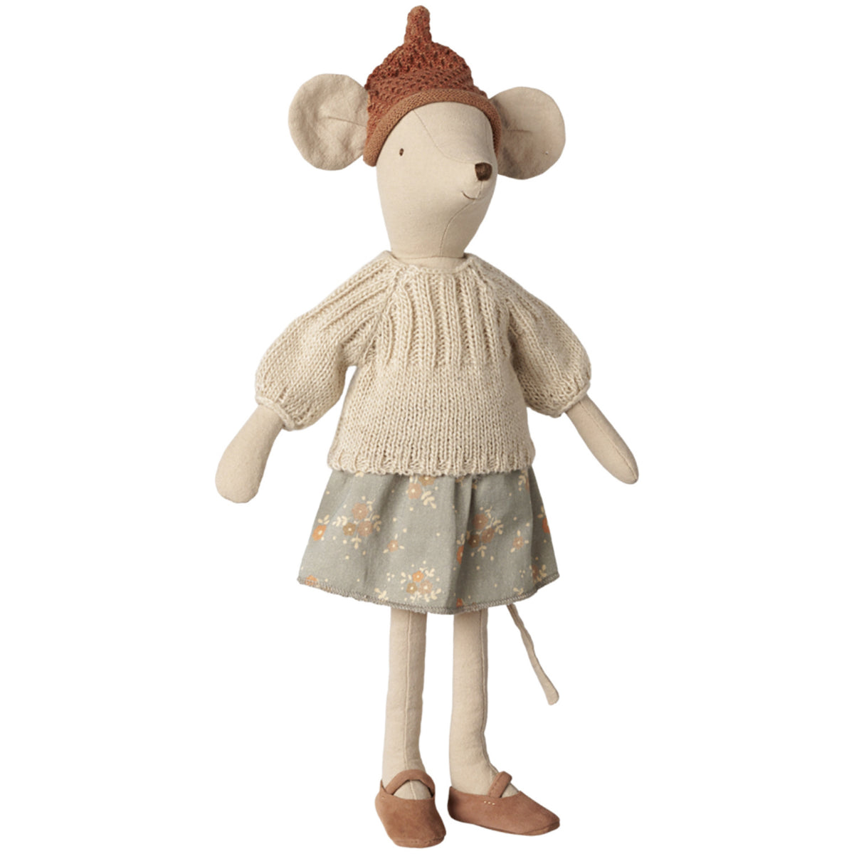 Maileg Mus, Medium - Nederdel And Sweater