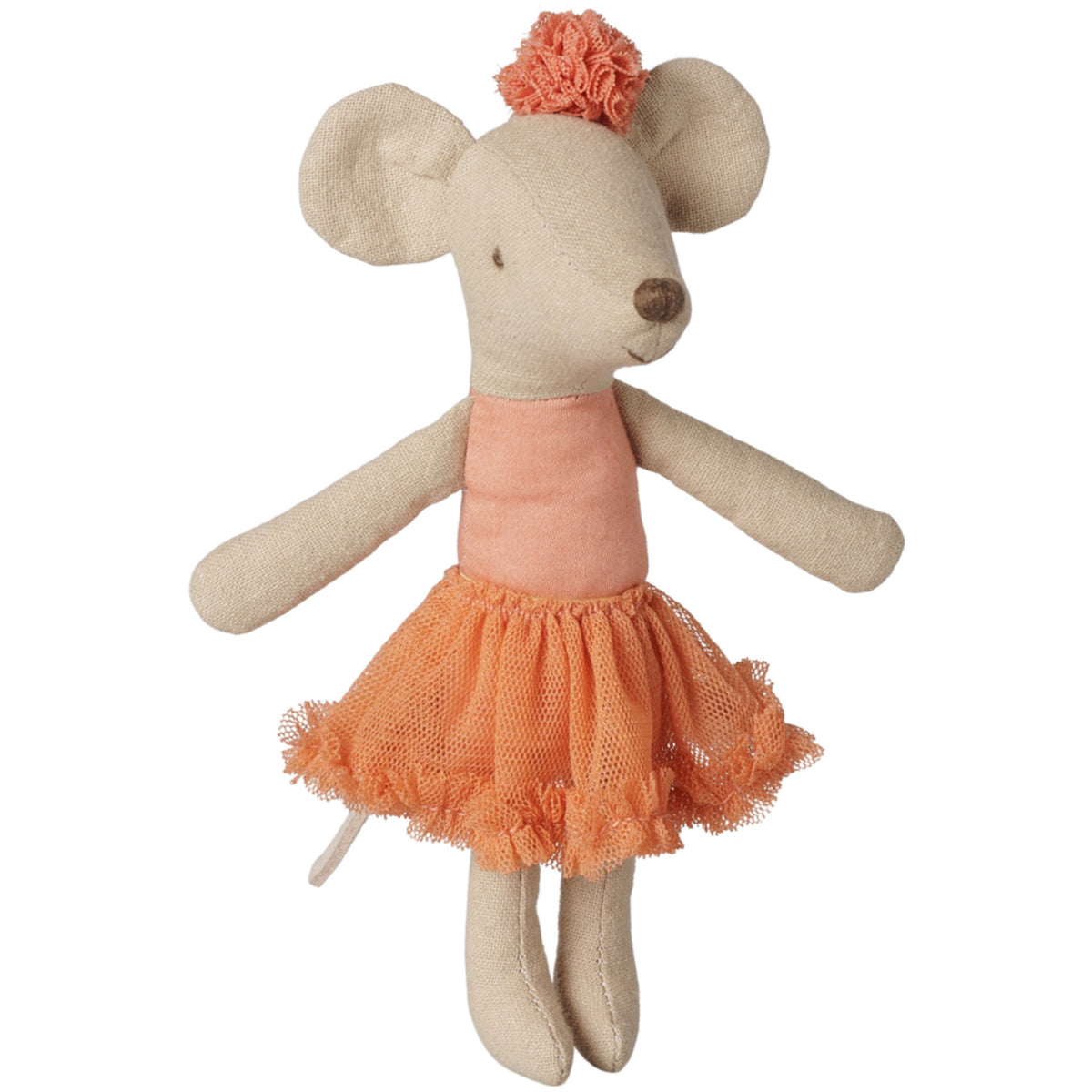 Maileg Ballerinamus, Storesøster - Dusty Coral