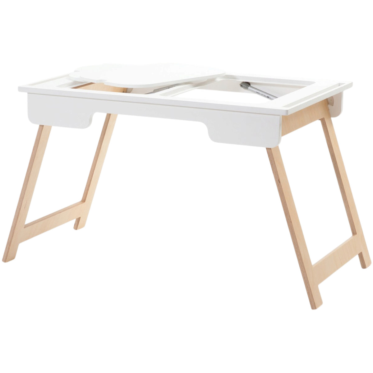 Duck Woodworks White Sensory Bord Med 2 Boxes Included