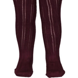 MarMar Tights Pointelle Deep Mulberry Strømpebukser Pointelle 2