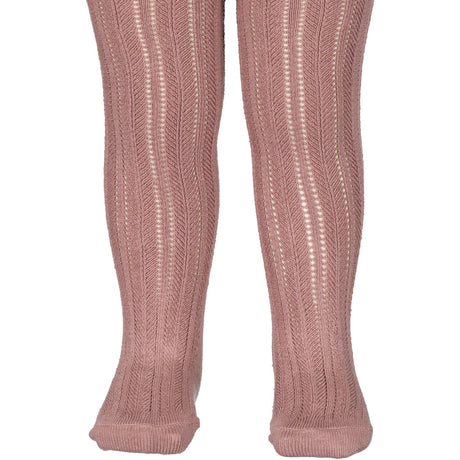 MarMar Tights Pointelle Dusty Mauve Strømpebukser Pointelle 2