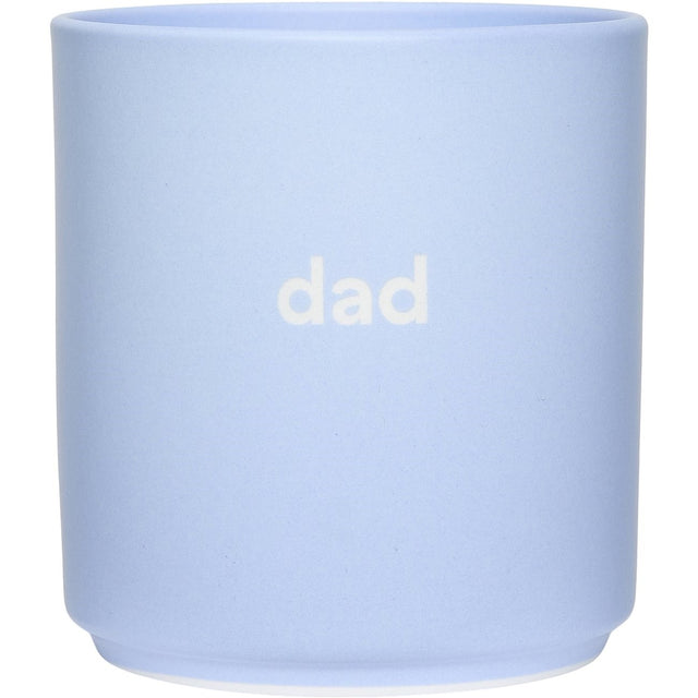 Design Letters Blue VIP Favourite cup - DAD Collection