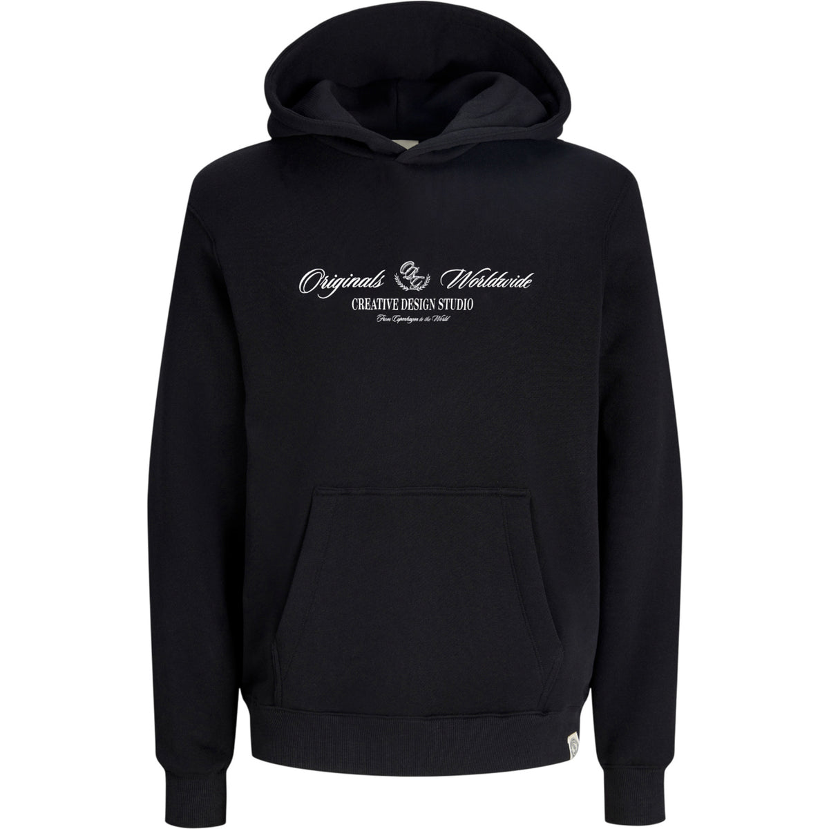 Jack & Jones Junior Black Jortoronto Hd Front Sweat Hætte Bf Jnr