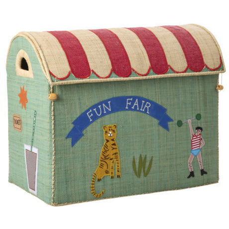 Rice Mint Fun Fair Theme Raffia Toy Kurve 3-Pack