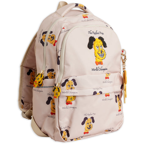 Mini Rodini Beige Rodini Prix Aop School Rygsæk