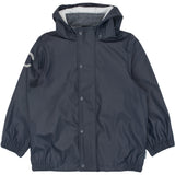 Mikk-Line Dark Navy Pu Rain Sæt W/O Susp.