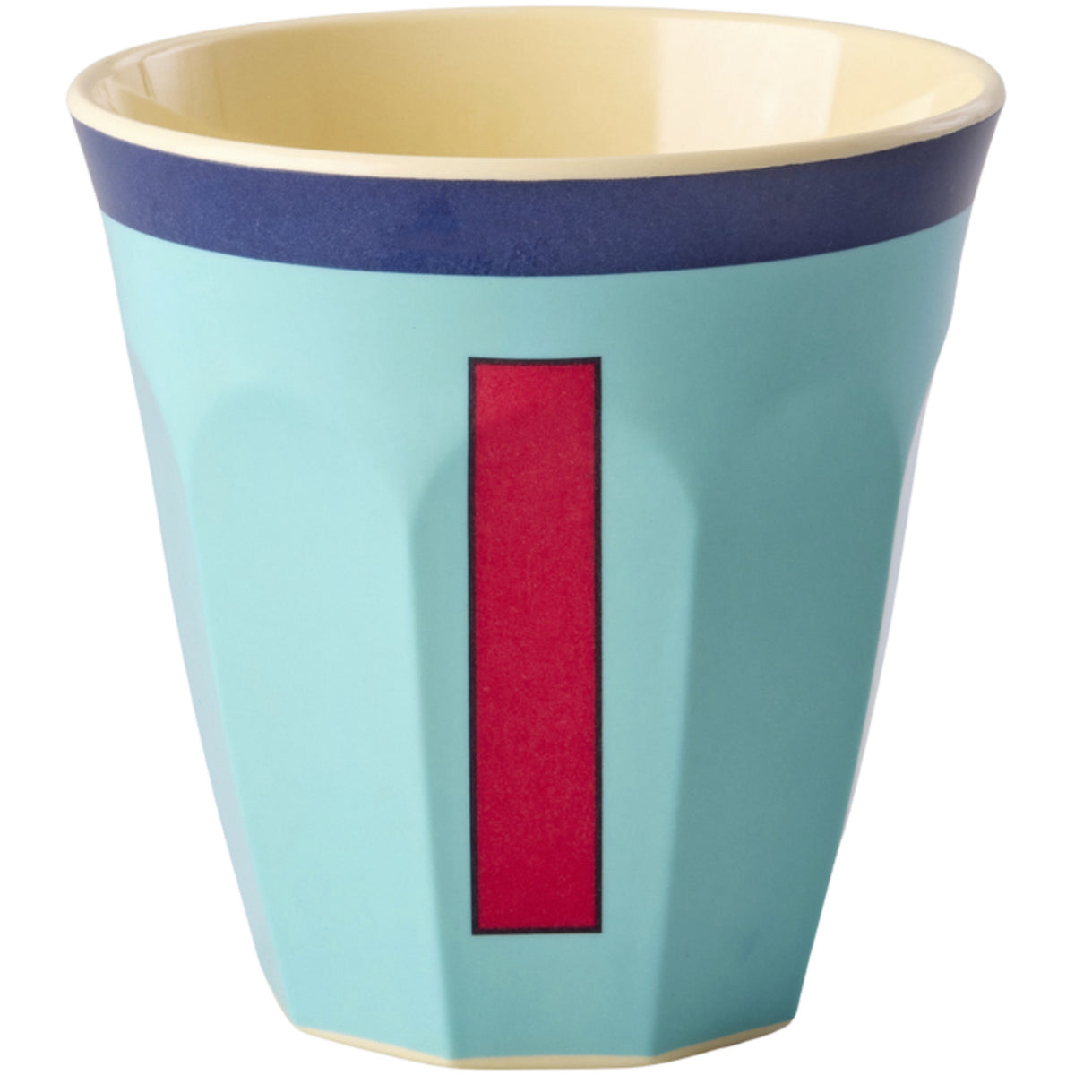 Rice Melamin Kop Med The Letter I - Vintage - Mint - Medium - 250 Ml