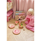 Rice Melamin Skål Med Pink Musik Band Print - Medium - 700 Ml